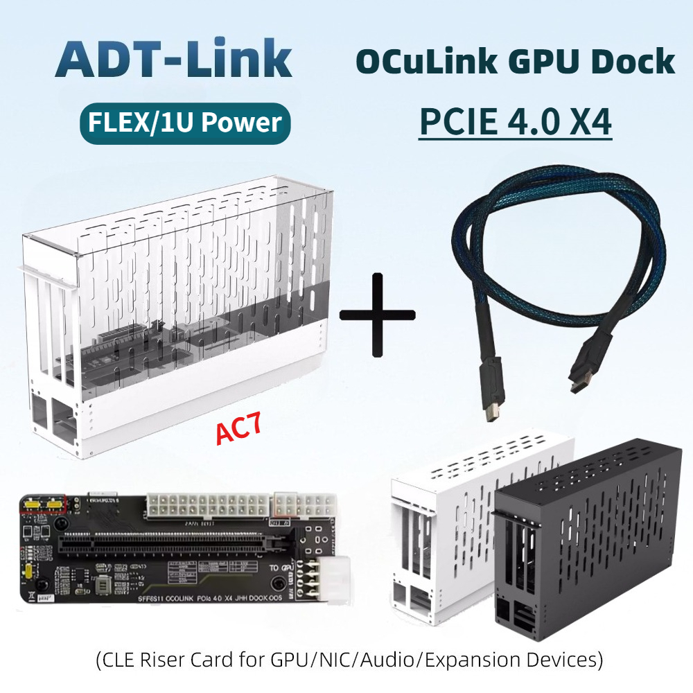 Oculink Egpu Dock Graphics Card - قاعدة بطاقة رسومات Oculink EGPU بطول