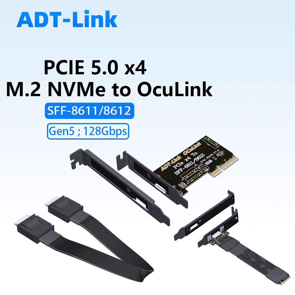 Oculink Egpu Dock Graphics Card - محول PCIE 5.0 X4 Gen5 M.2
