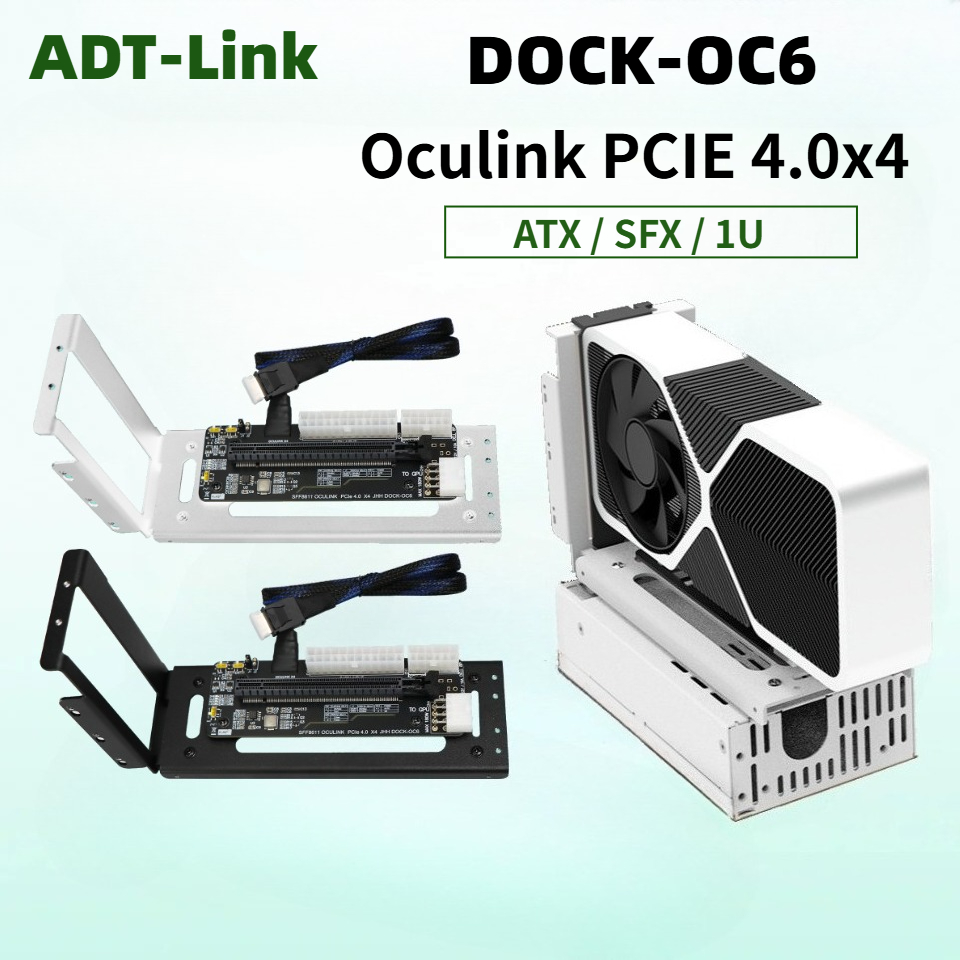 Oculink Egpu Dock Graphics Card - قاعدة توصيل EGPU Oculink GPU باللونين