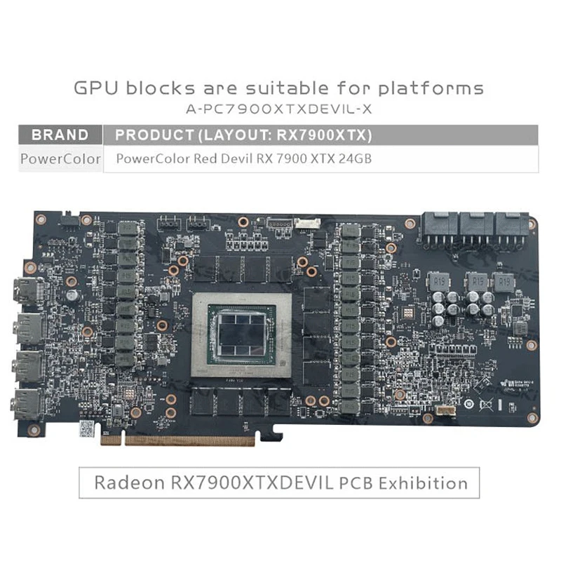 Bykski A-PC7900XTXDEVIL-X GPU  - مراجعة Rx 7900 Xtx 24Gb Video Card وسعره