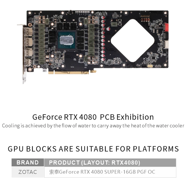Bykski GPU Block لـ Zotac GeFo - مراجعة Rtx 4080 Super 16Gb وسعره