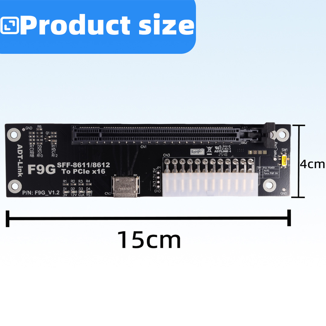 محول توسيع بطاقة الرسومات الخا - مراجعة Oculink Egpu Dock Graphics Card وسعره