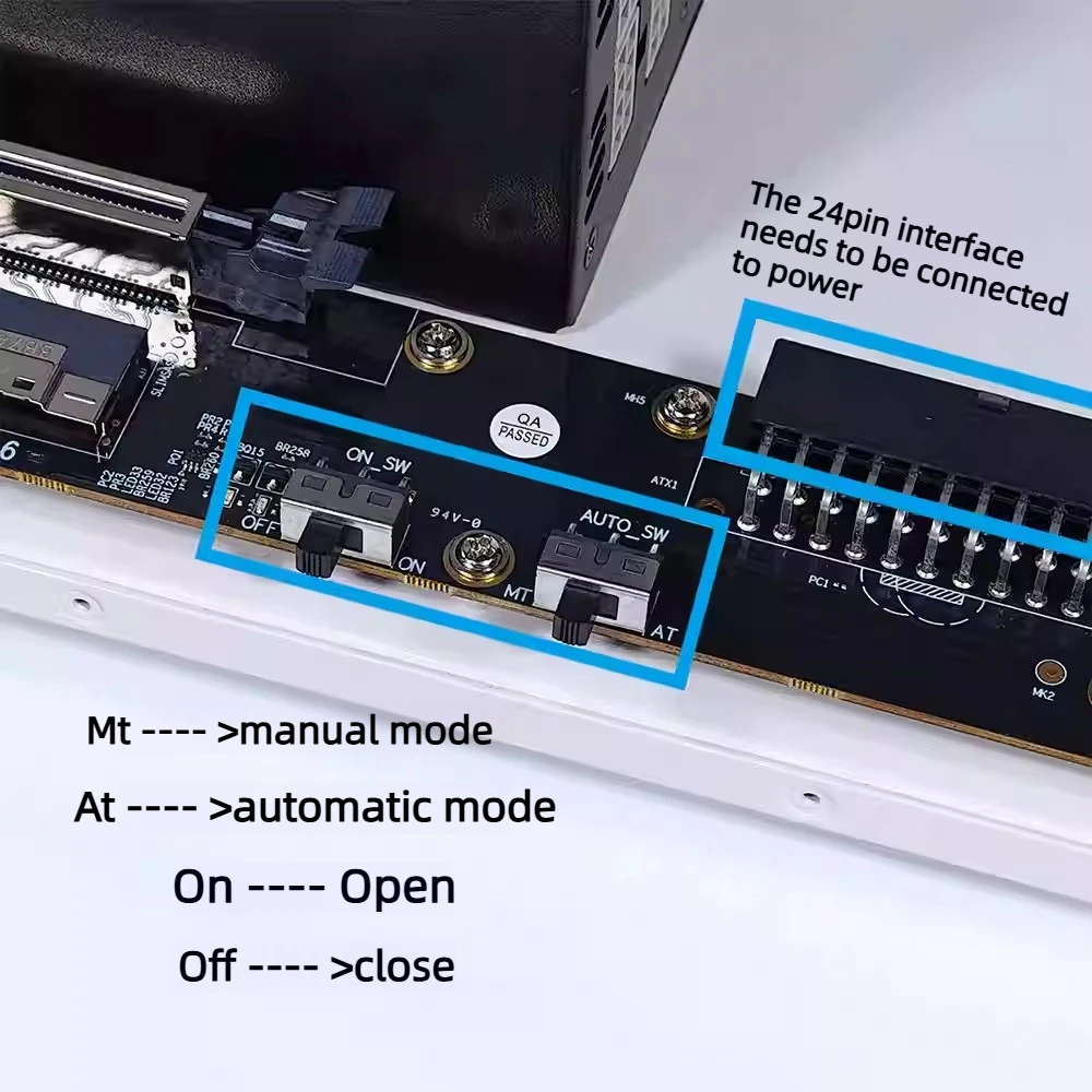 حامل بطاقة رسومات خارجية Dual  - مراجعة Oculink Egpu Dock Graphics Card وسعره