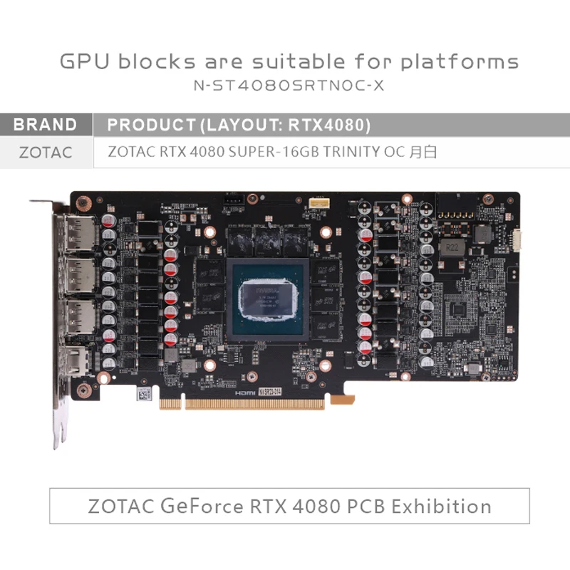 بلوك تبريد بمعالج الرسومات Byk - مراجعة Rtx 4080 Super 16Gb وسعره