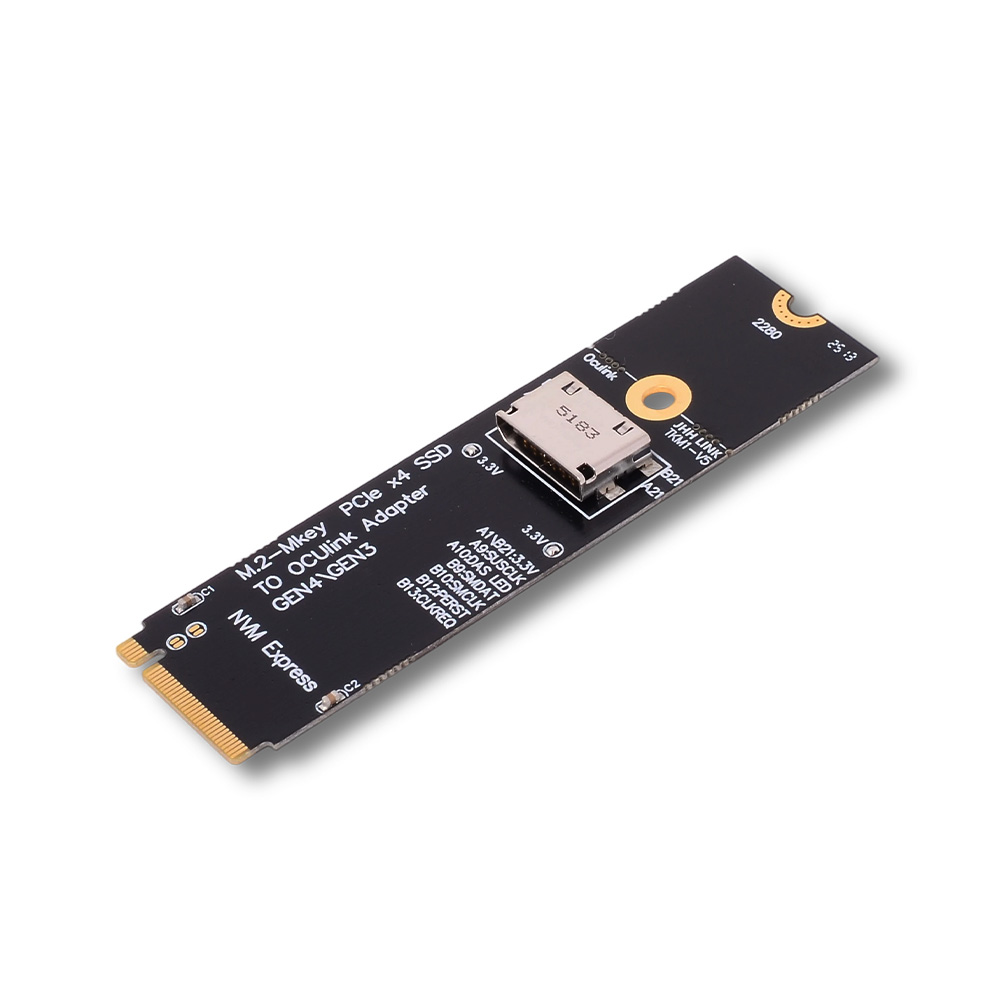 بطاقة توسيع ADT-Link PCIe 5.0  - مراجعة Oculink Egpu Dock Graphics Card وسعره