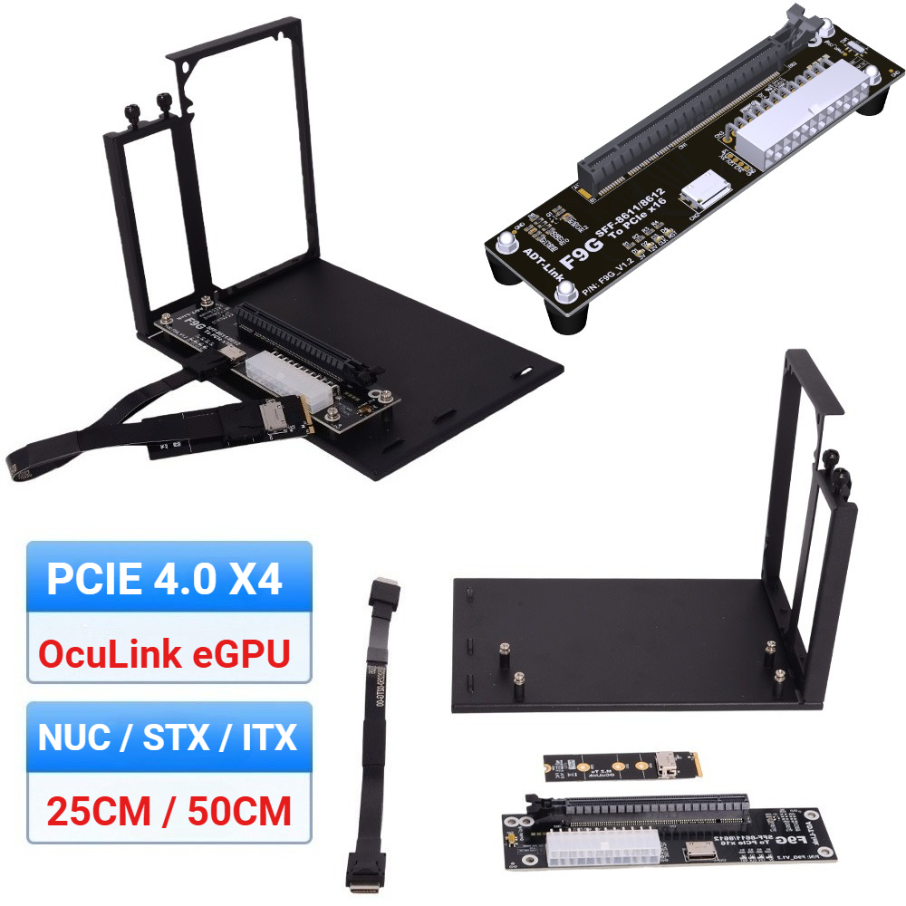 F9G-BK7 EGPU Oculink GPU Dock  - مراجعة Oculink Egpu Dock Graphics Card وسعره