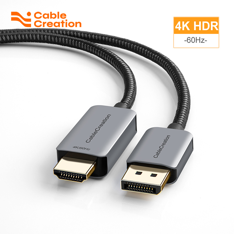 CableCreation كابل DisplayPort - مراجعة 4 Hdmi Multi Monitor Video Card 4K وسعره