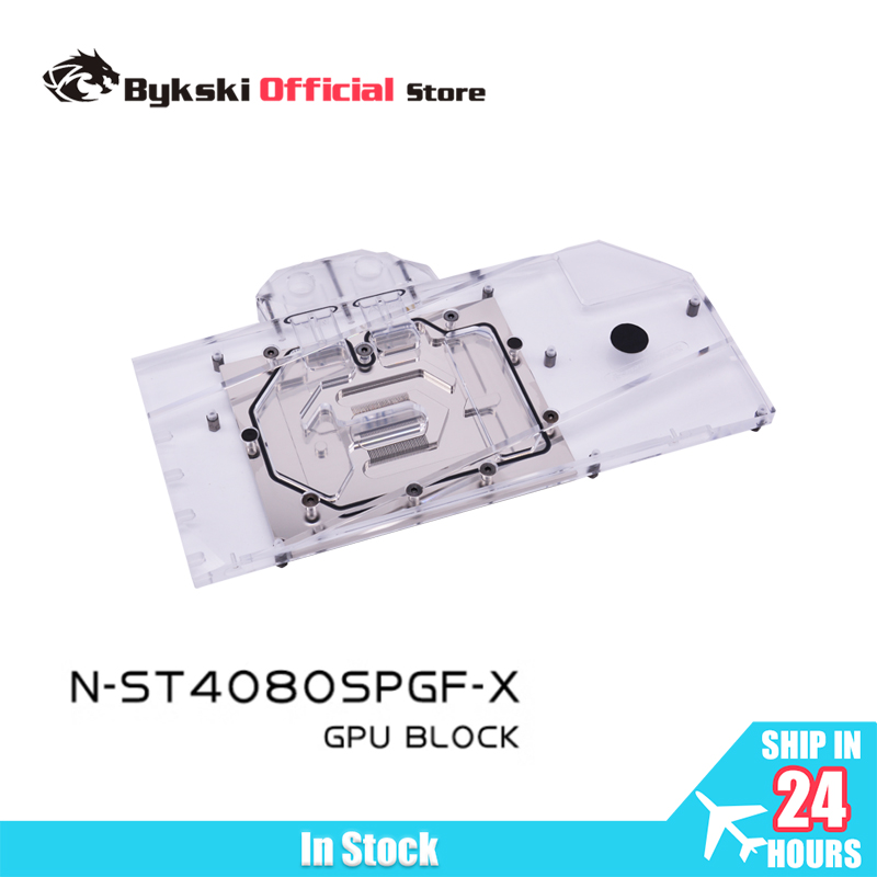 بلوك تبريد Bykski N-ST4080SPGF - مراجعة Rtx 4080 Super 16Gb وسعره