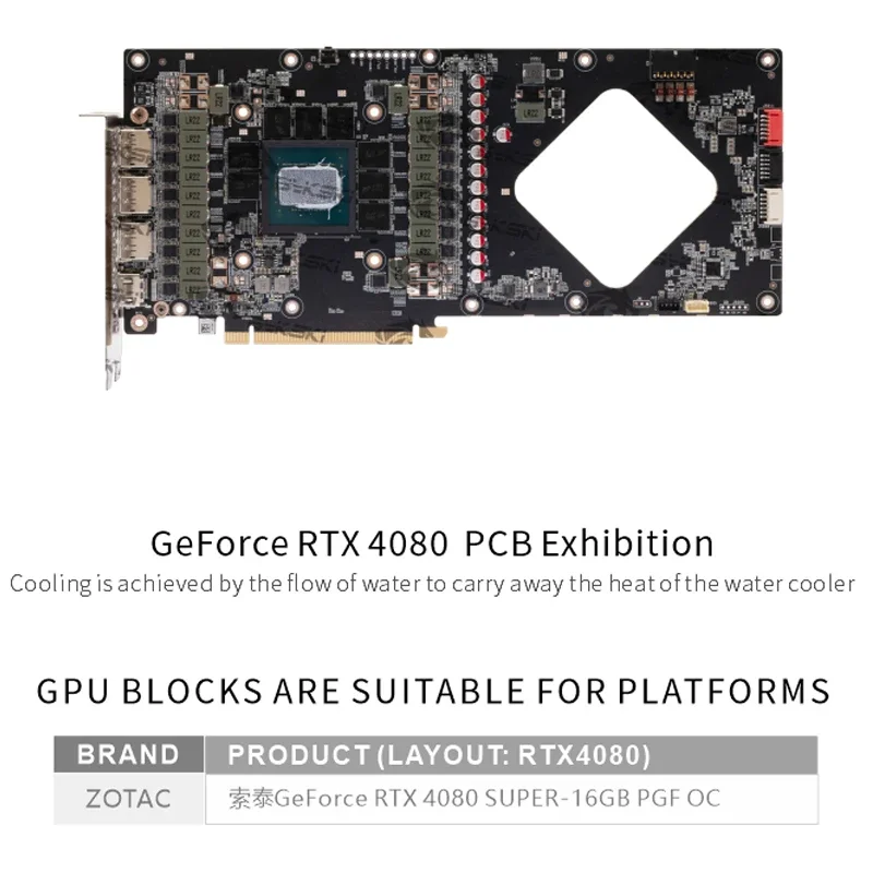 بلوك تبريد Bykski N-ST4080SPGF - مراجعة Rtx 4080 Super 16Gb وسعره