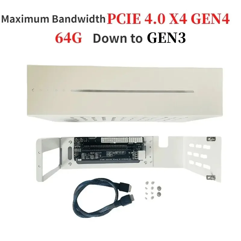 كمبيوتر محمول eGPU Oculink M.2 - مراجعة Oculink Egpu Dock Graphics Card وسعره